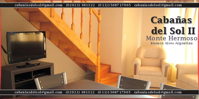 Caba&ntilde;as Monte Hermoso